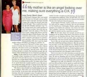 Article About Ivana and her Mom